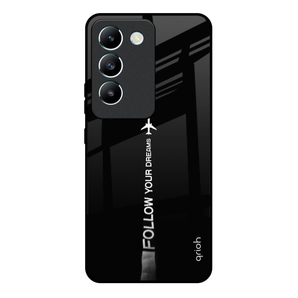 Follow Your Dreams Vivo Y200e 5G Glass Back Cover Online