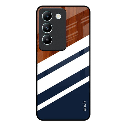 Bold Stripes Vivo Y200e 5G Glass Back Cover Online