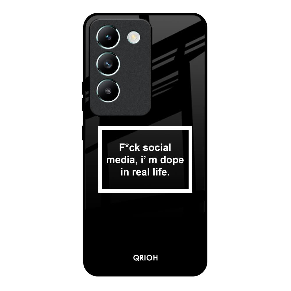 Dope In Life Vivo Y200e 5G Glass Back Cover Online