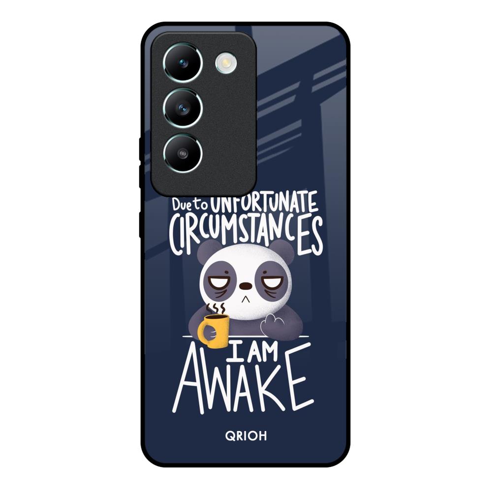 Struggling Panda Vivo Y200e 5G Glass Back Cover Online