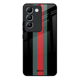 Vertical Stripes Vivo Y200e 5G Glass Back Cover Online