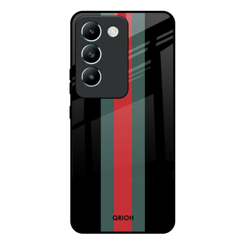 Vertical Stripes Vivo Y200e 5G Glass Back Cover Online