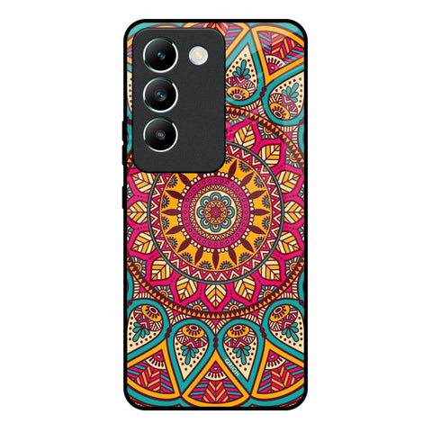 Elegant Mandala Vivo Y200e 5G Glass Back Cover Online
