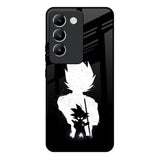 Monochrome Goku Vivo Y200e 5G Glass Back Cover Online