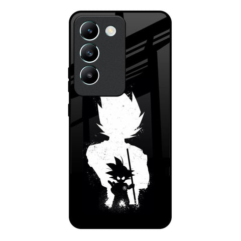Monochrome Goku Vivo Y200e 5G Glass Back Cover Online