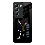 Luffy Line Art Vivo Y200e 5G Glass Back Cover Online