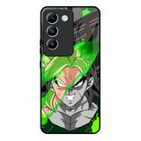 Anime Green Splash Vivo Y200e 5G Glass Back Cover Online