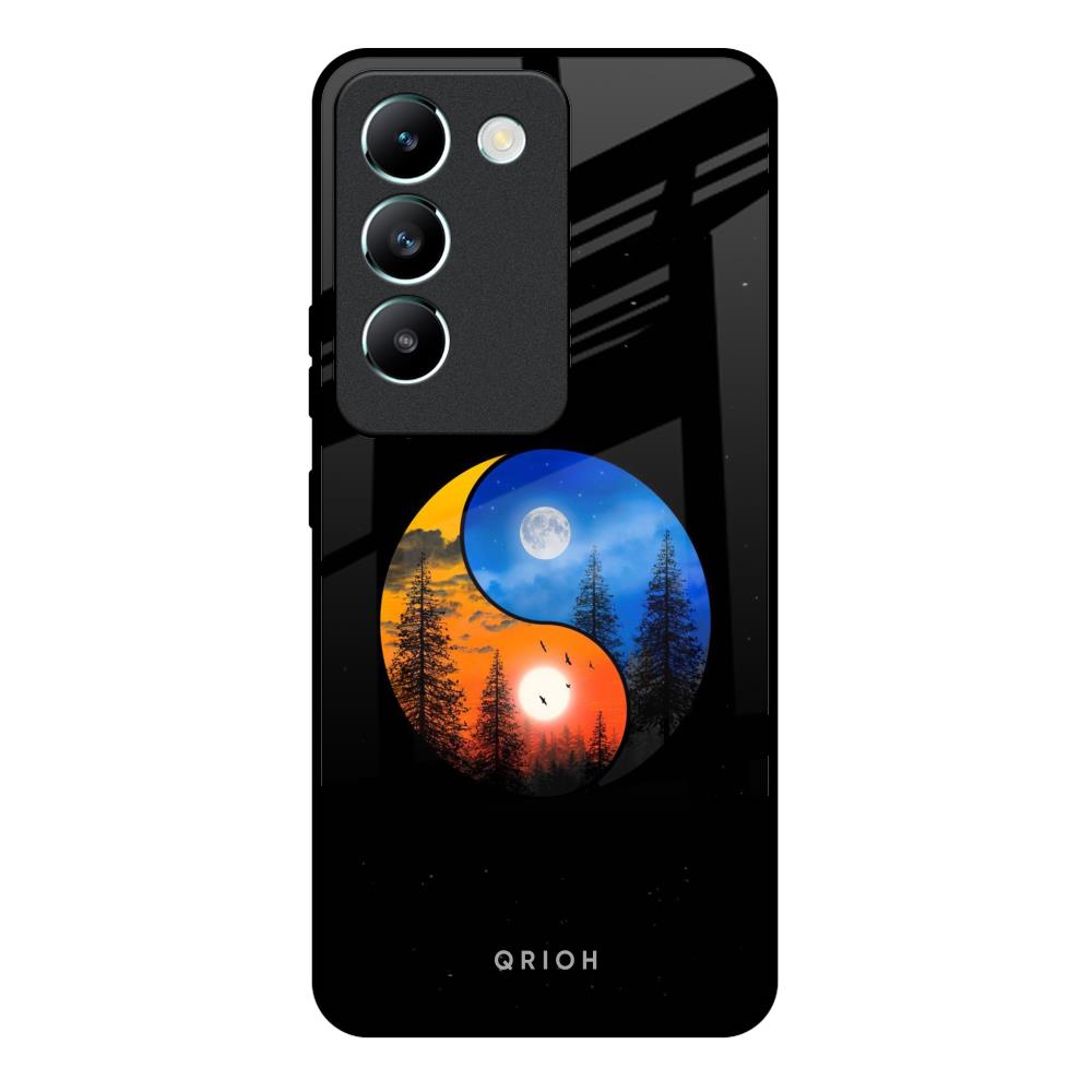 Yin Yang Balance Vivo Y200e 5G Glass Back Cover Online