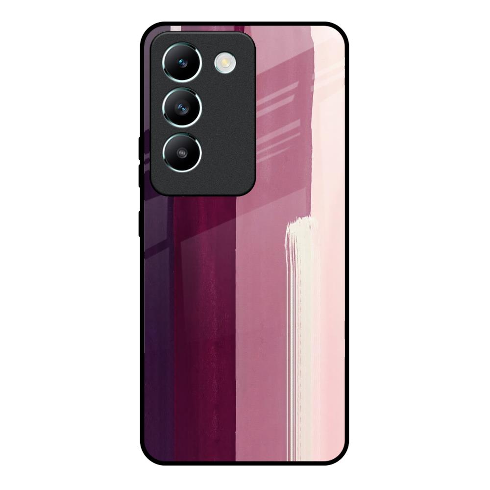 Brush Stroke Art Vivo Y200e 5G Glass Back Cover Online
