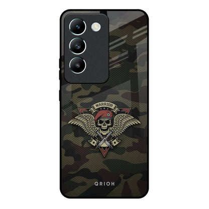 Army Warrior Vivo Y200e 5G Glass Back Cover Online