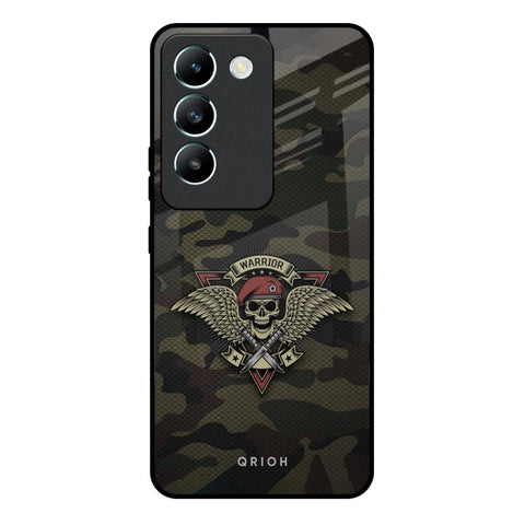 Army Warrior Vivo Y200e 5G Glass Back Cover Online