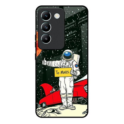 Astronaut on Mars Vivo Y200e 5G Glass Back Cover Online