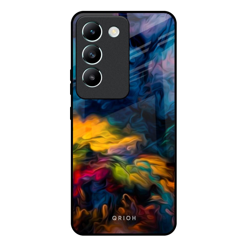 Multicolor Oil Painting Vivo Y200e 5G Glass Back Cover Online