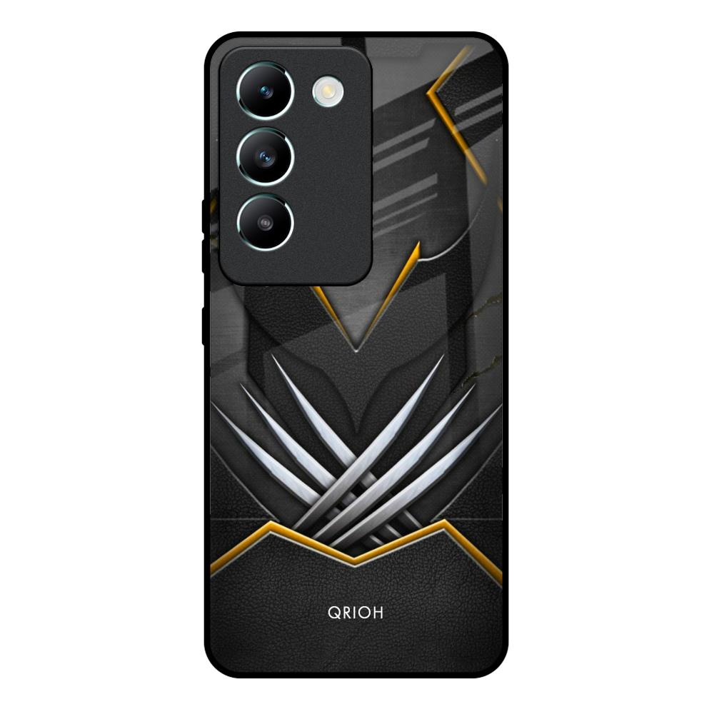 Black Warrior Vivo Y200e 5G Glass Back Cover Online