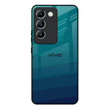 Green Triangle Pattern Vivo Y200e 5G Glass Back Cover Online