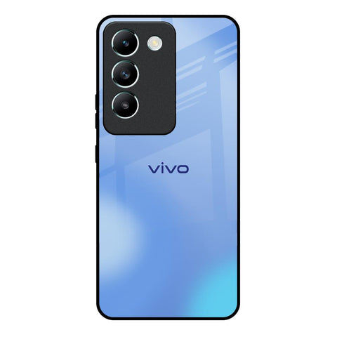 Vibrant Blue Texture Vivo Y200e 5G Glass Back Cover Online
