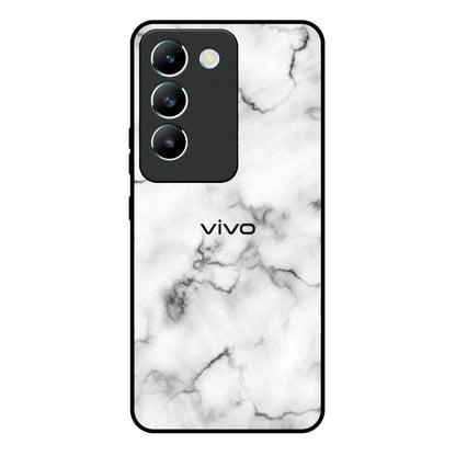 Satin White Marble Vivo Y200e 5G Glass Back Cover Online