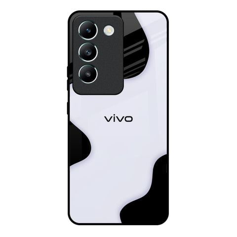 Wheat Cream Wavy Vivo Y200e 5G Glass Back Cover Online