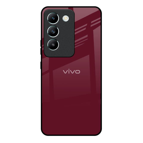 Classic Burgundy Vivo Y200e 5G Glass Back Cover Online