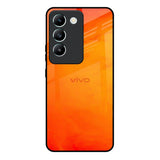 Tangy Orange Vivo Y200e 5G Glass Back Cover Online