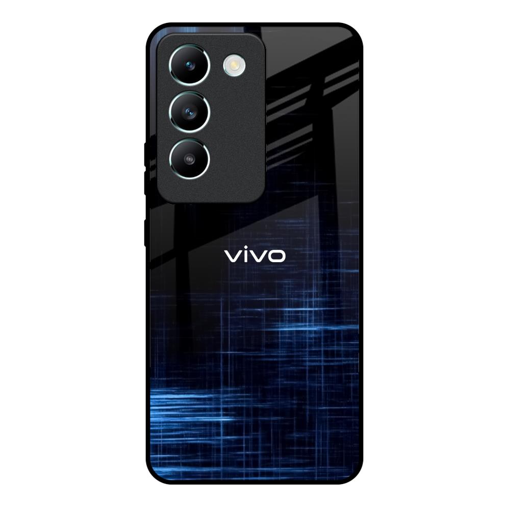 Blue Scratch Vivo Y200e 5G Glass Back Cover Online