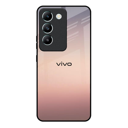 Golden Mauve Vivo Y200e 5G Glass Back Cover Online
