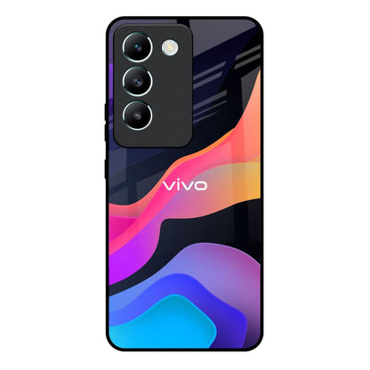 Colorful Fluid Vivo Y200e 5G Glass Back Cover Online