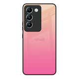 Pastel Pink Gradient Vivo Y200e 5G Glass Back Cover Online