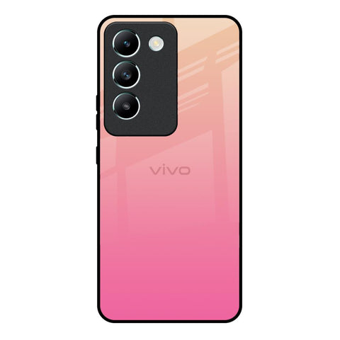 Pastel Pink Gradient Vivo Y200e 5G Glass Back Cover Online