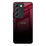 Wine Red Vivo Y200e 5G Glass Back Cover Online