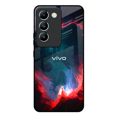 Brush Art Vivo Y200e 5G Glass Back Cover Online