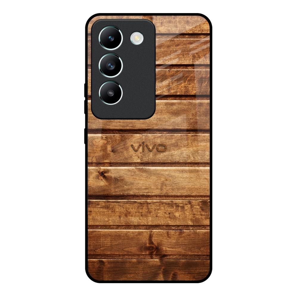 Wooden Planks Vivo Y200e 5G Glass Back Cover Online
