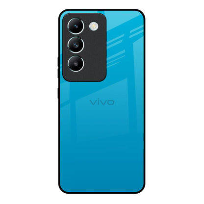 Blue Aqua Vivo Y200e 5G Glass Back Cover Online