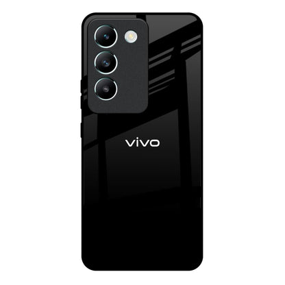 Jet Black Vivo Y200e 5G Glass Back Cover Online