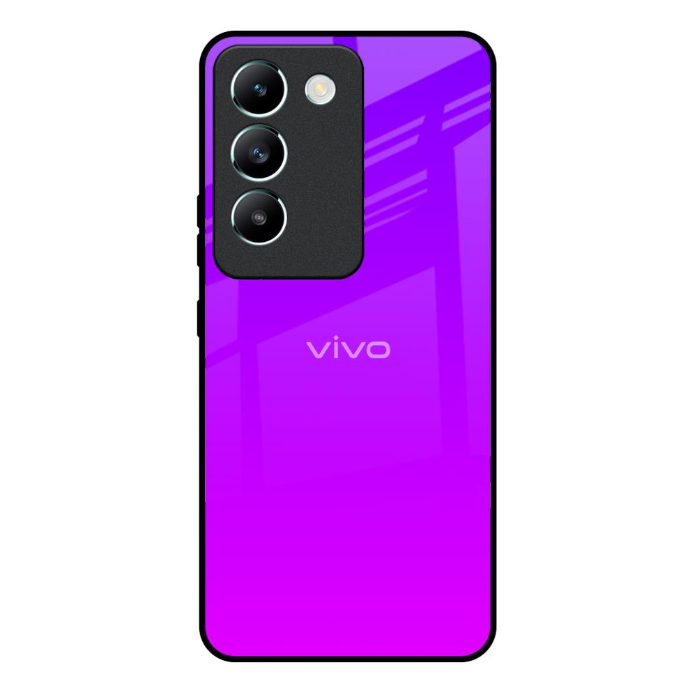 Purple Pink Vivo Y200e 5G Glass Back Cover Online