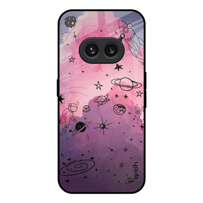 Space Doodles Nothing Phone 2a Plus Glass Back Cover Online