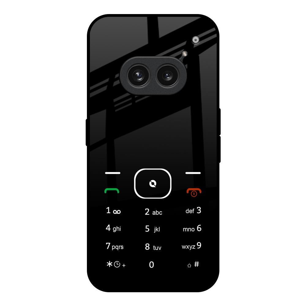 Classic Keypad Pattern Nothing Phone 2a Plus Glass Back Cover Online