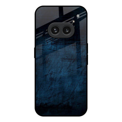 Dark Blue Grunge Nothing Phone 2a Plus Glass Back Cover Online