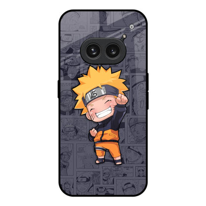 Orange Chubby Nothing Phone 2a Plus Glass Back Cover Online