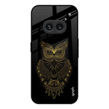 Golden Owl Nothing Phone 2a Plus Glass Back Cover Online