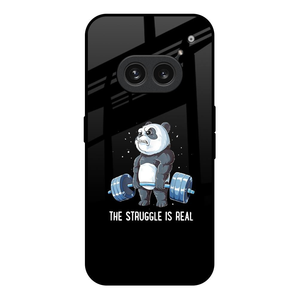 Real Struggle Nothing Phone 2a Plus Glass Back Cover Online