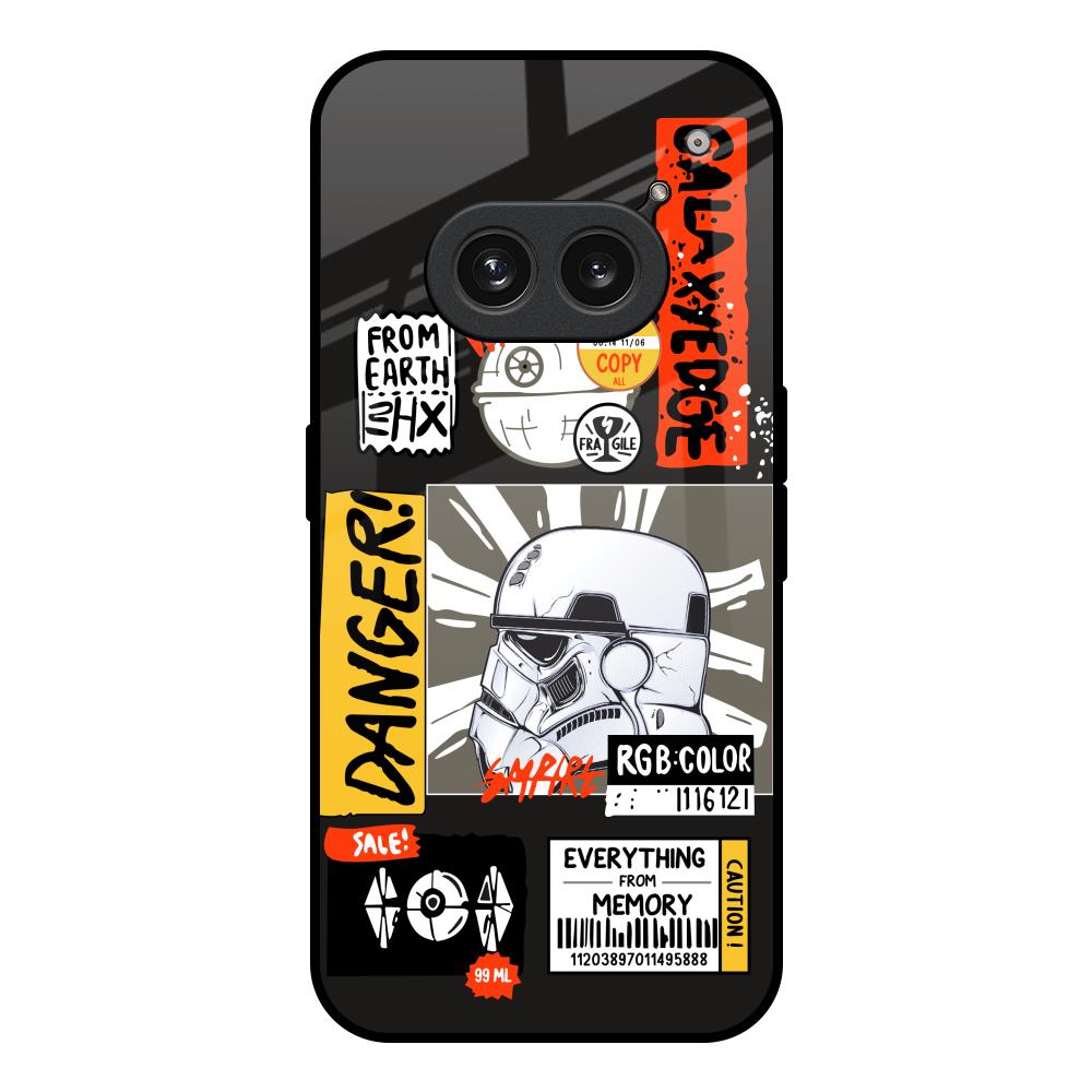 Galaxy Edge Nothing Phone 2a Plus Glass Back Cover Online