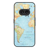 Travel Map Nothing Phone 2a Plus Glass Back Cover Online