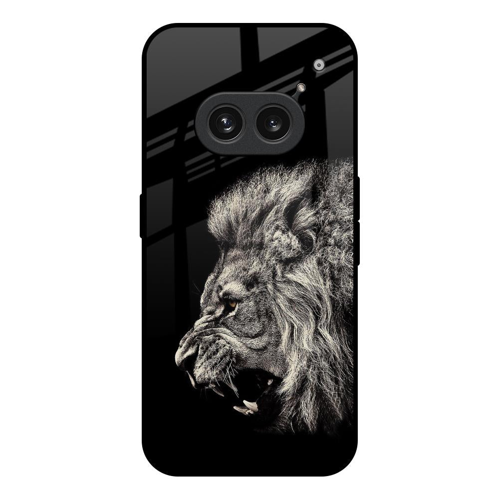 Brave Lion Nothing Phone 2a Plus Glass Back Cover Online