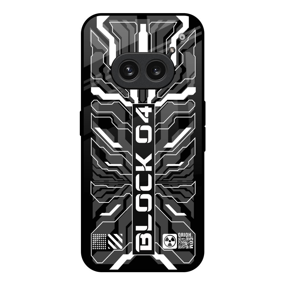 Monochrome Magic Nothing Phone 2a Plus Glass Back Cover Online