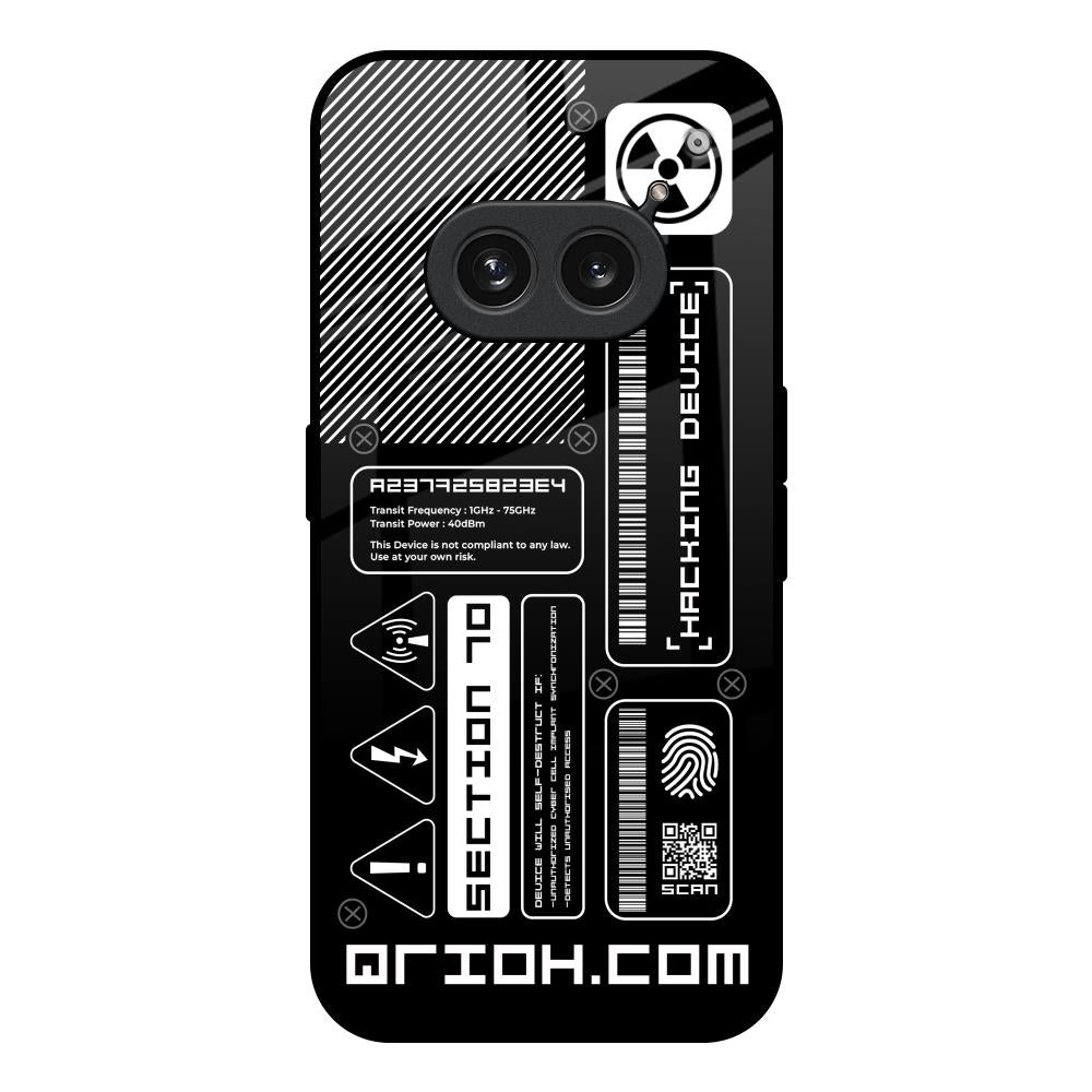 Futuristic Art Nothing Phone 2a Plus Glass Back Cover Online