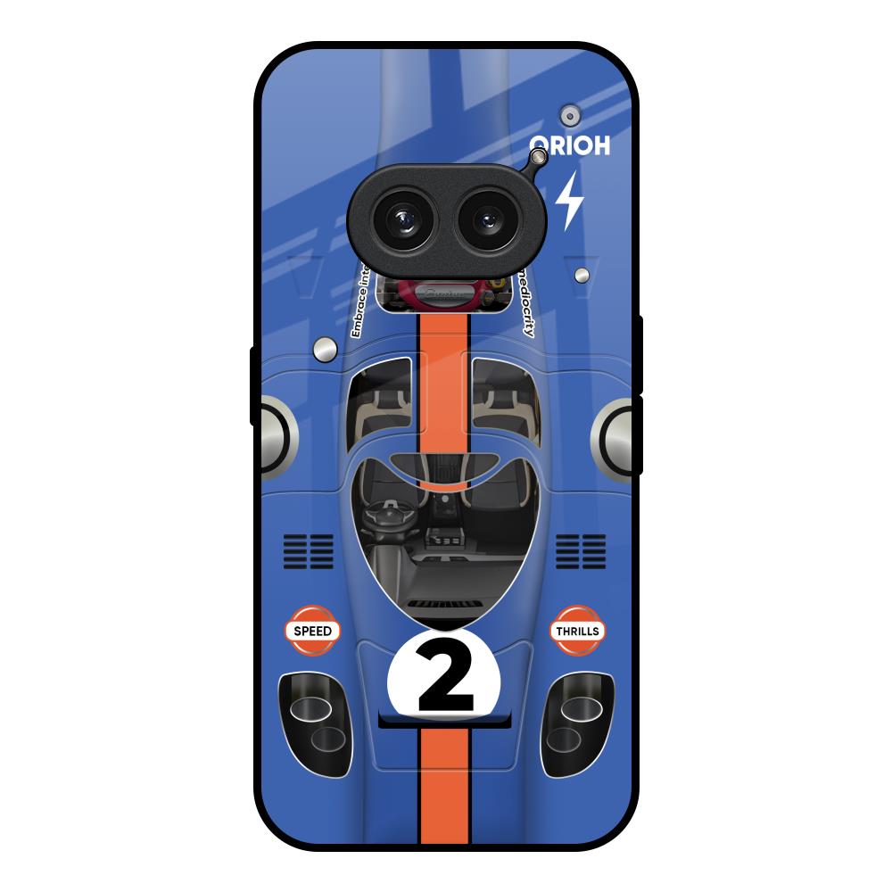 Car Adiction Nothing Phone 2a Plus Glass Back Cover Online