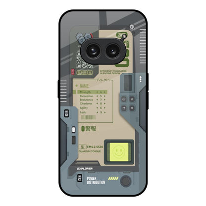 Art Station Nothing Phone 2a Plus Glass Back Cover Online
