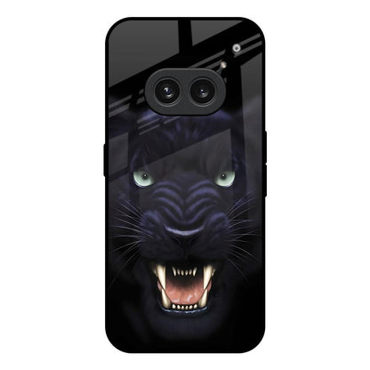 Angry Black Leopard Nothing Phone 2a Plus Glass Back Cover Online
