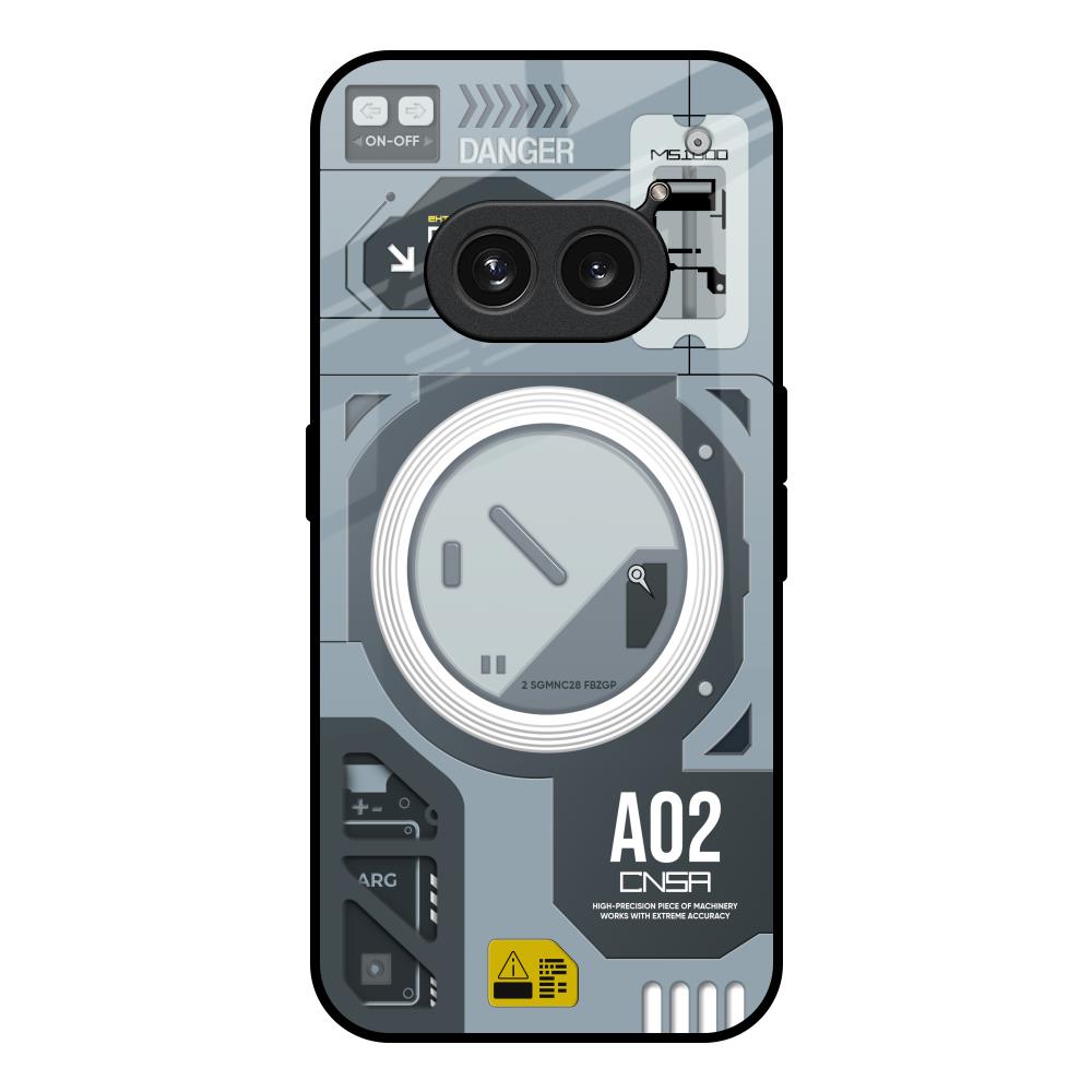 Modern Technology Nothing Phone 2a Plus Glass Back Cover Online